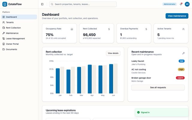 Property Pal as it runs at propertypal.ivnextech.com